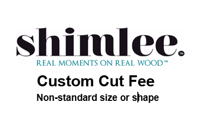 Cut Fee (enter custom size in inches)