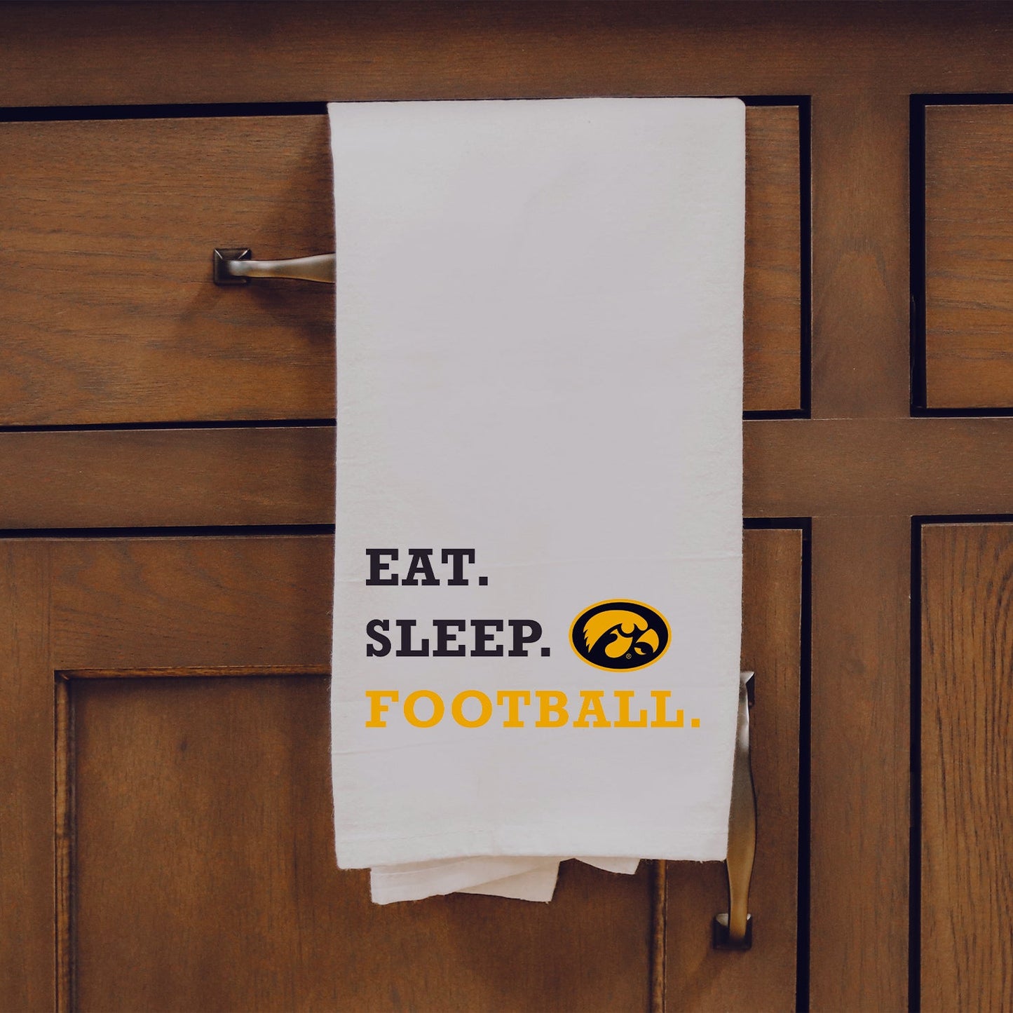 Eat Sleep Football University Of Iowa Towel