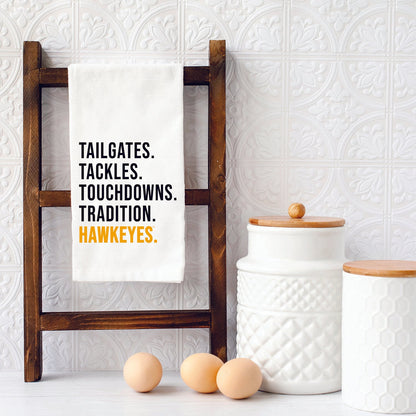 Tailgates Tackles University Of Iowa Towel