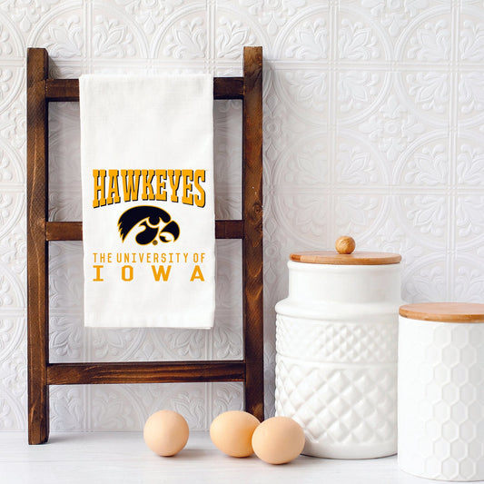 Traditional University Of Iowa Towel