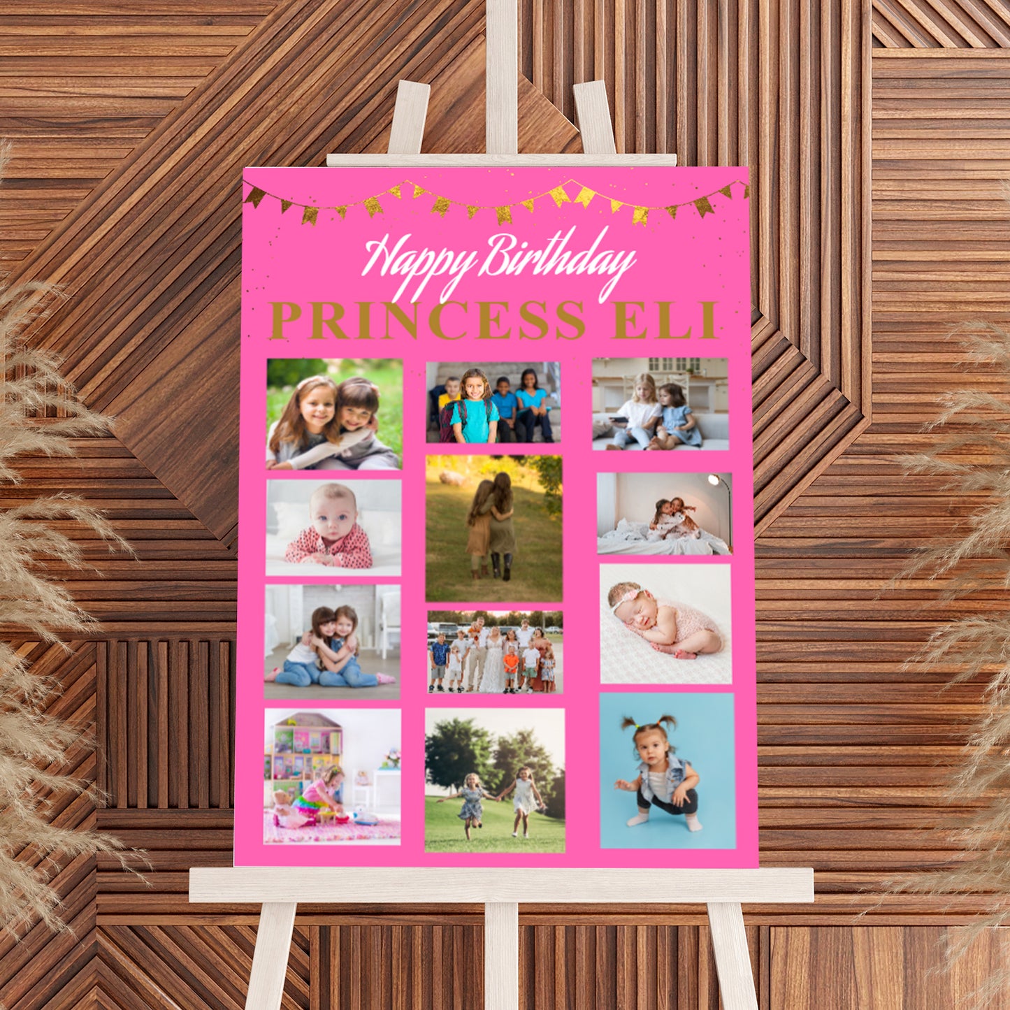 Personalized Celebration Photo Board