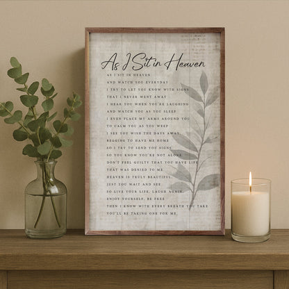 As I Sit In Heaven Greenery