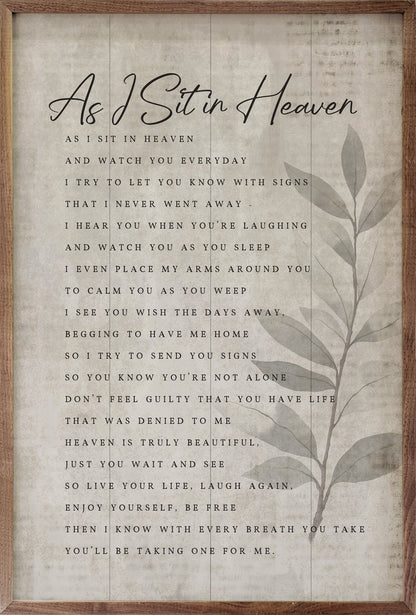 As I Sit In Heaven Greenery