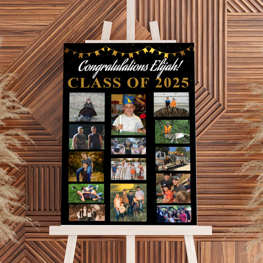 Personalized Celebration Photo Board