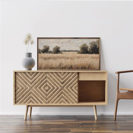 R - Field Landscape- 36"x18"