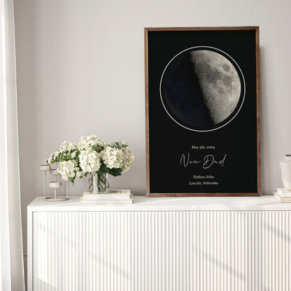 Moon Phase | Personalized Wood Sign