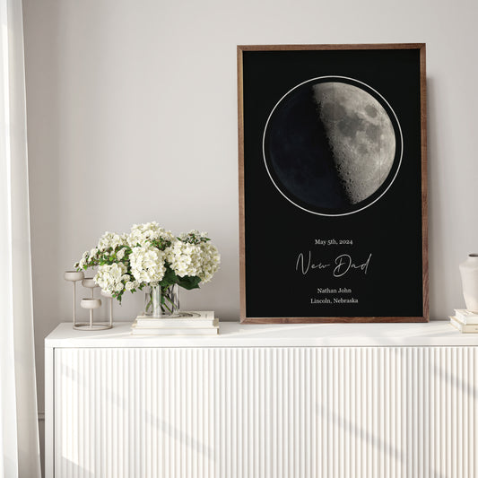 Moon Phase | Personalized Wood Sign