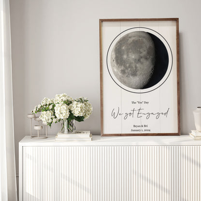 Moon Phase | Personalized Wood Sign
