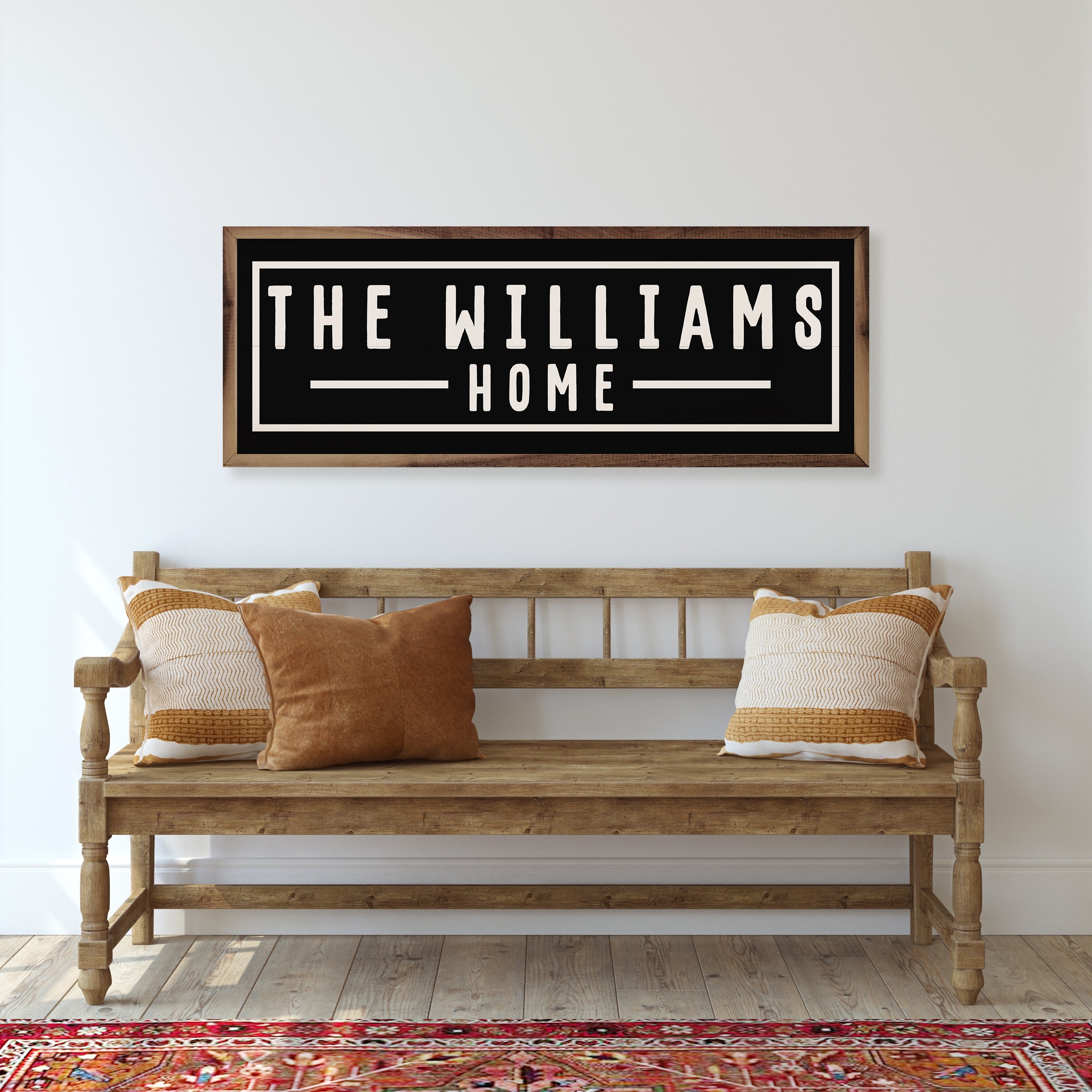 Last Name Home | Personalized Wood Art | Add Your Own Last Name – Shimlee