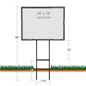 Stake for Yard Sign